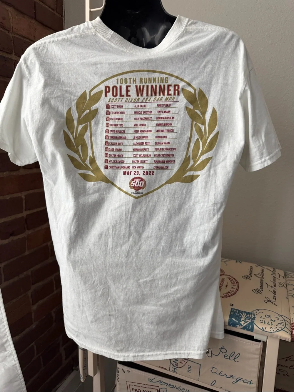 T-shirt with printed graphic